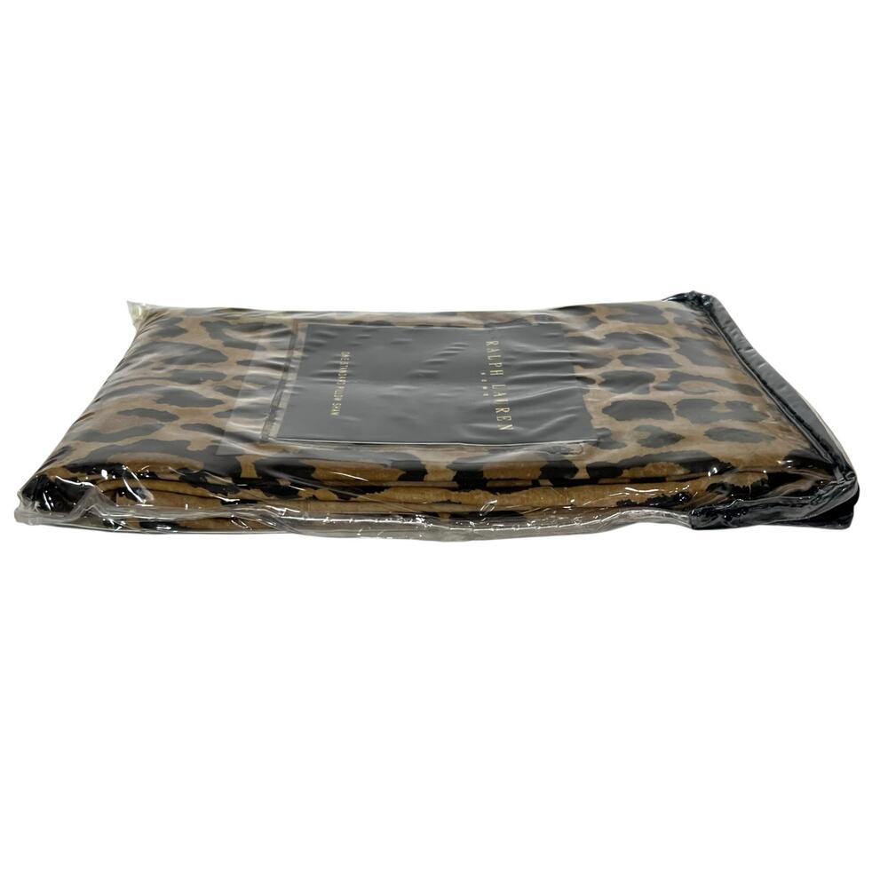 NEW Single RALPH LAUREN Home ARAGON Standard PILLOW SHAM Animal LEOPARD NEW - Picture 7 of 7